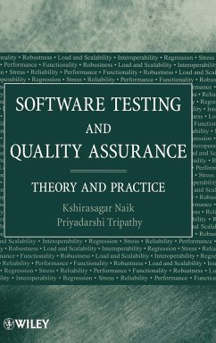 Software Testing and Quality Assurance - Naik, Kshirasagar;Tripathy, Priyadarshi