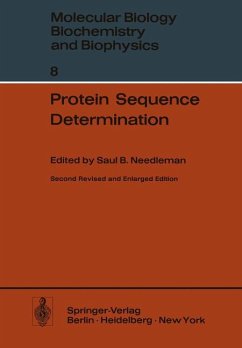 Protein Sequence Determination: A Sourcebook of Methods and Techniques Molecular Biology, Biochemistry and Biophysics 8