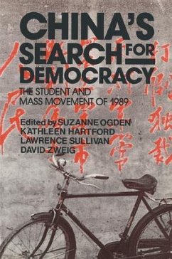 China's Search for Democracy - Ogden, Suzanne; Hartford, Kathleen; Sullivan, Nancy