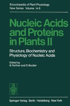 Nucleic acids and proteins in plants. II.