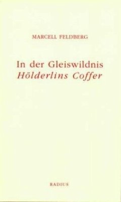 Cover In der Gleiswildnis. Hölderlins Coffer