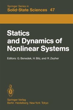 Statics and Dynamics of Nonlinear Systems. Proceedings of a workshop at the Ettore Majorana Centre, Erice, Italy, 1 - 11 July 1983. (=Springer series in solid state sciences ; Vol. 47). - Benedek, Giorgio a. o. (Edts.)