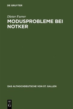 Modusprobleme bei Notker - Furrer, Dieter