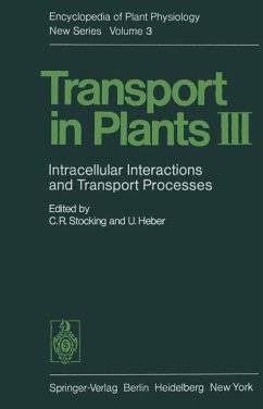 Transport in Plants III - Zimmermann, M. H., A. (eds.) Pirson und C.R. Stocking