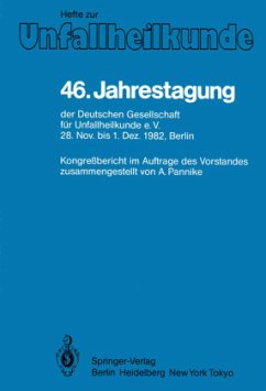 46. Jahrestagung der Deutschen Gesellschaft für Unfallheilkunde e.V.