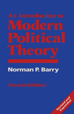 An Introduction to Modern Political Theory - Barry, Norman P.