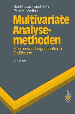 Multivariate Analysemethoden: Eine anwendungsorientierte Einführung (Springer-Lehrbuch)