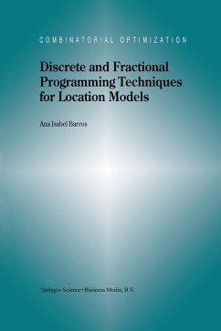 Discrete and Fractional Programming Techniques for Location Models - Barros, A. I.