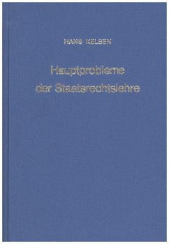 Hauptprobleme der Staatsrechtslehre