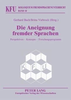 Cover Die Aneignung fremder Sprachen