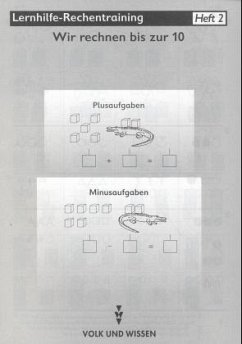 Wir rechnen bis zur 10 / Lernhilfe-Rechentraining, EURO 2 - Schlabitz, Birgit