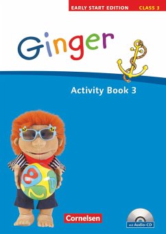 Ginger - Early Start Edition 3. 3. Schuljahr. Activity Book mit Lieder-/Text-CD - Kraaz, Ulrike;Hollbrügge, Birgit