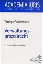 Verwaltungsprozeßrecht - Tettinger, Peter / Wahrendorf, Volker