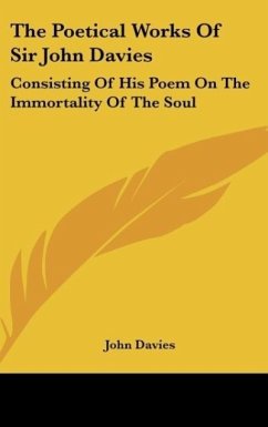 The Poetical Works Of Sir John Davies