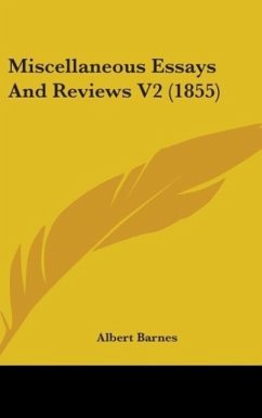 Miscellaneous Essays And Reviews V2 (1855)