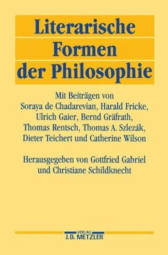 Literarische Formen der Philosophie