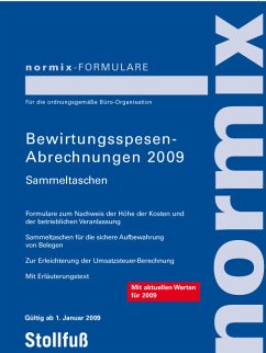 Cover Bewirtungsspesen-Abrechnungen 2009