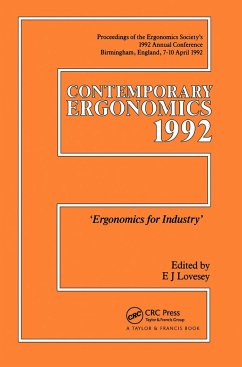 Contemporary Ergonomics - Lovesay, E. J. (ed.)