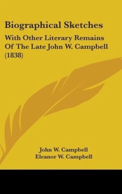 Biographical Sketches - Campbell, John W.