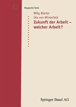 Zukunft der Arbeit ¿ welcher Arbeit?