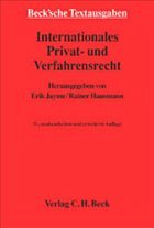 Internationales Privat- und Verfahrensrecht. Stand: Juli 2004 - Jayme, Erik / Hausmann, Rainer