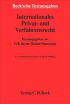 Internationales Privat- und Verfahrensrecht. Stand: Juli 2004