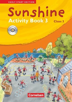 Sunshine - Early Start Edition 3: 3. Schuljahr - Activity Book mit Lieder-/Text-CD - Kraaz, Ulrike;Hollbrügge, Birgit