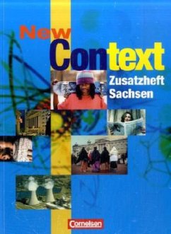 Cover Schülerbuch, m. Zusatzheft für Sachsen / New Context, Allgemeine Ausgabe