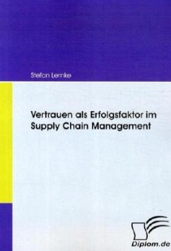 Vertrauen als Erfolgsfaktor im Supply Chain Management - Lemke, Stefan