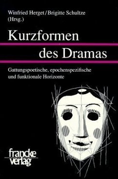 Cover Kurzformen des Dramas