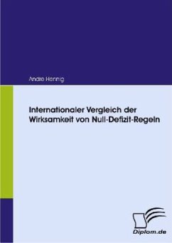 Internationaler Vergleich der Wirksamkeit von Null-Defizit-Regeln - Hennig, Andre