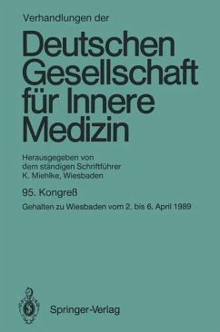 Verhandlungen der Deutschen Gesellschaft für Innere Medizin - Miehlke, Klaus