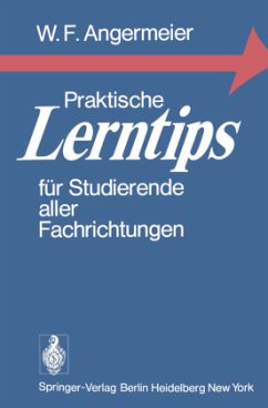 Praktische Lerntips für Studierende aller Fachrichtungen - Angermeier, Wilhelm F.