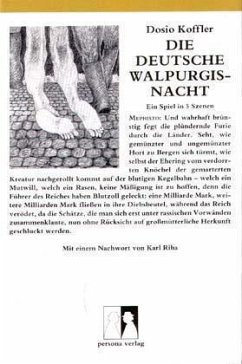 Die deutsche Walpurgisnacht - Koffler, Dosio