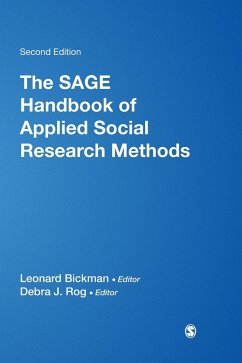 The SAGE Handbook of Applied Social Research Methods - Bickman, Leonard; Rog, Debra J.