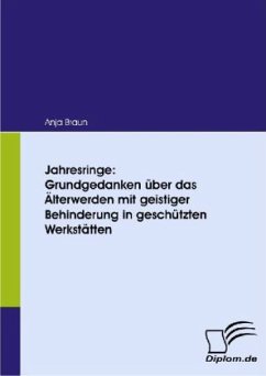 Jahresringe: Grundgedanken über das Älterwerden mit geistiger Behinderung in geschützten Werkstätten - Braun, Anja