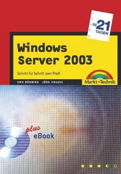 Windows Server 2003 - Schritt für Schritt zum Profi