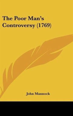 The Poor Man's Controversy (1769) - Mannock, John