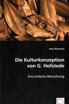 Die Kulturkonzeption von G. Hofstede - Neumann, Anne