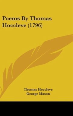 Poems By Thomas Hoccleve (1796) - Hoccleve, Thomas