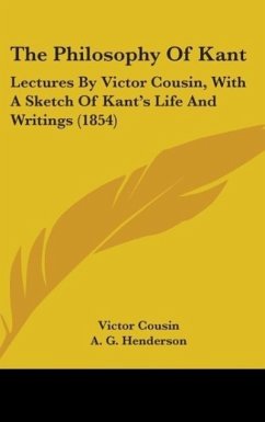 The Philosophy Of Kant