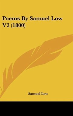 Poems By Samuel Low V2 (1800)