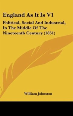 England As It Is V1 - Johnston, William