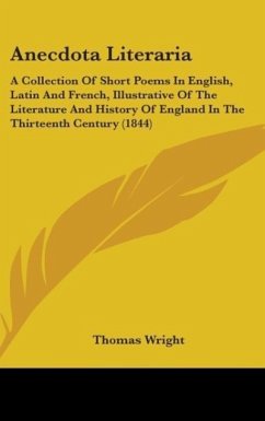 Anecdota Literaria Anecdota Literaria