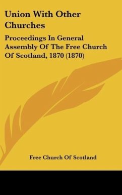 Union With Other Churches - Free Church Of Scotland