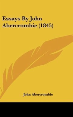 Essays By John Abercrombie (1845)