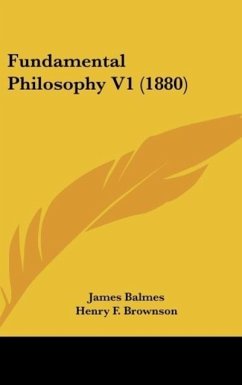 Fundamental Philosophy V1 (1880)