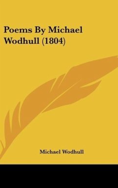 Poems By Michael Wodhull (1804)
