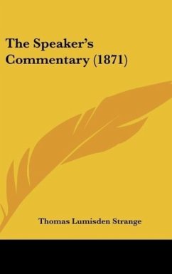 The Speaker's Commentary (1871) - Strange, Thomas Lumisden