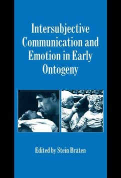 Cover Intersubjective Communication and Emotion in Early Ontogeny